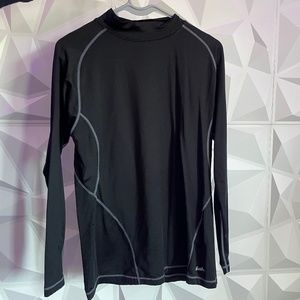 Men's EastBay Black Long Sleeve Athletic Shirt
